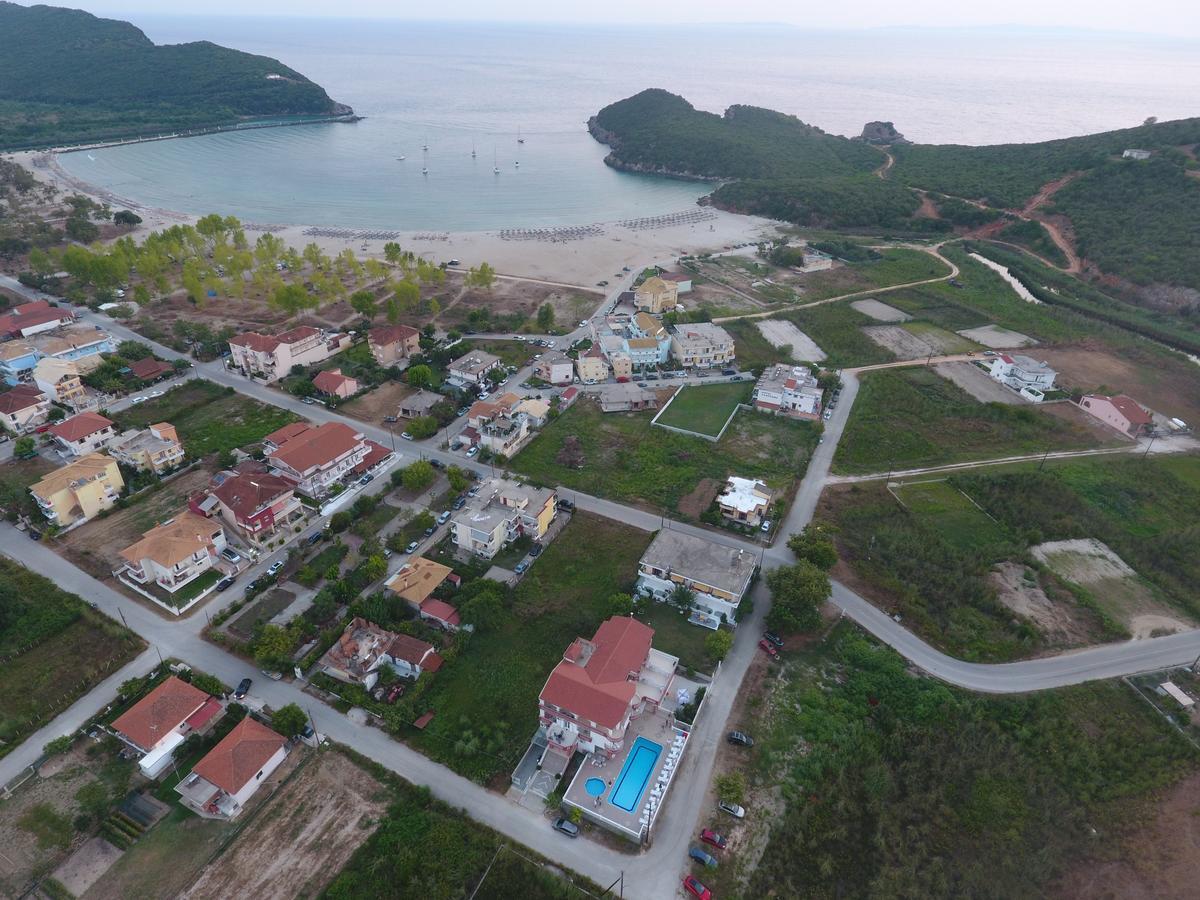 Hotel Alexandros Ammoudia Bagian luar foto